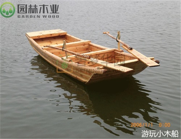 株洲景观木船